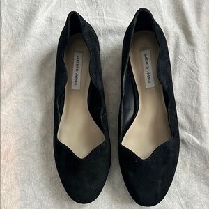 Saks Fifth Avenue Suede Flats